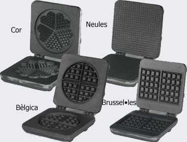 M&agrave;quines Silesia Velox Per a Gofres/Waffles, Cucurutxos i Canastres
